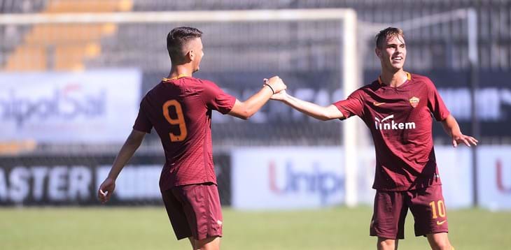 U18: sesta vittoria per la Roma. U17: Inter, Milan e Atalanta in testa al gruppo B