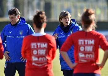 Azzurre al lavoro a Roma in vista dei test con Polonia e Irlanda: out Fusetti, convocata Vitale