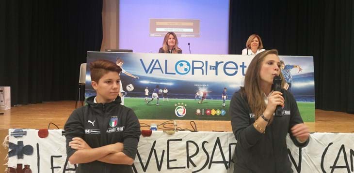 Reggio Emilia: le Azzurre incontrano gli alunni e le alunne di Albinea
