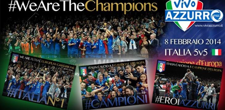 Esplode su Facebook l'amore dei Tifosi per l'Italia del Calcio a 5