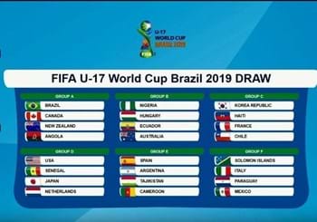 A Zurigo il sorteggio della Coppa del Mondo: Italia nel gruppo F con Isole Salomone, Paraguay e Messico