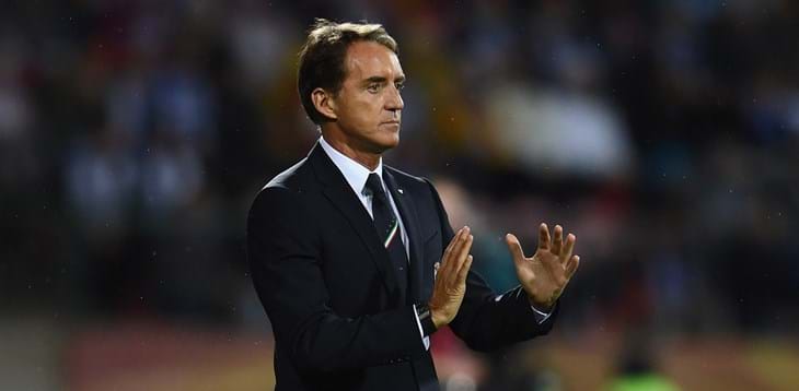 Mancini matches Valcareggi and Trapattoni with seven successive victories as Azzurri Coach